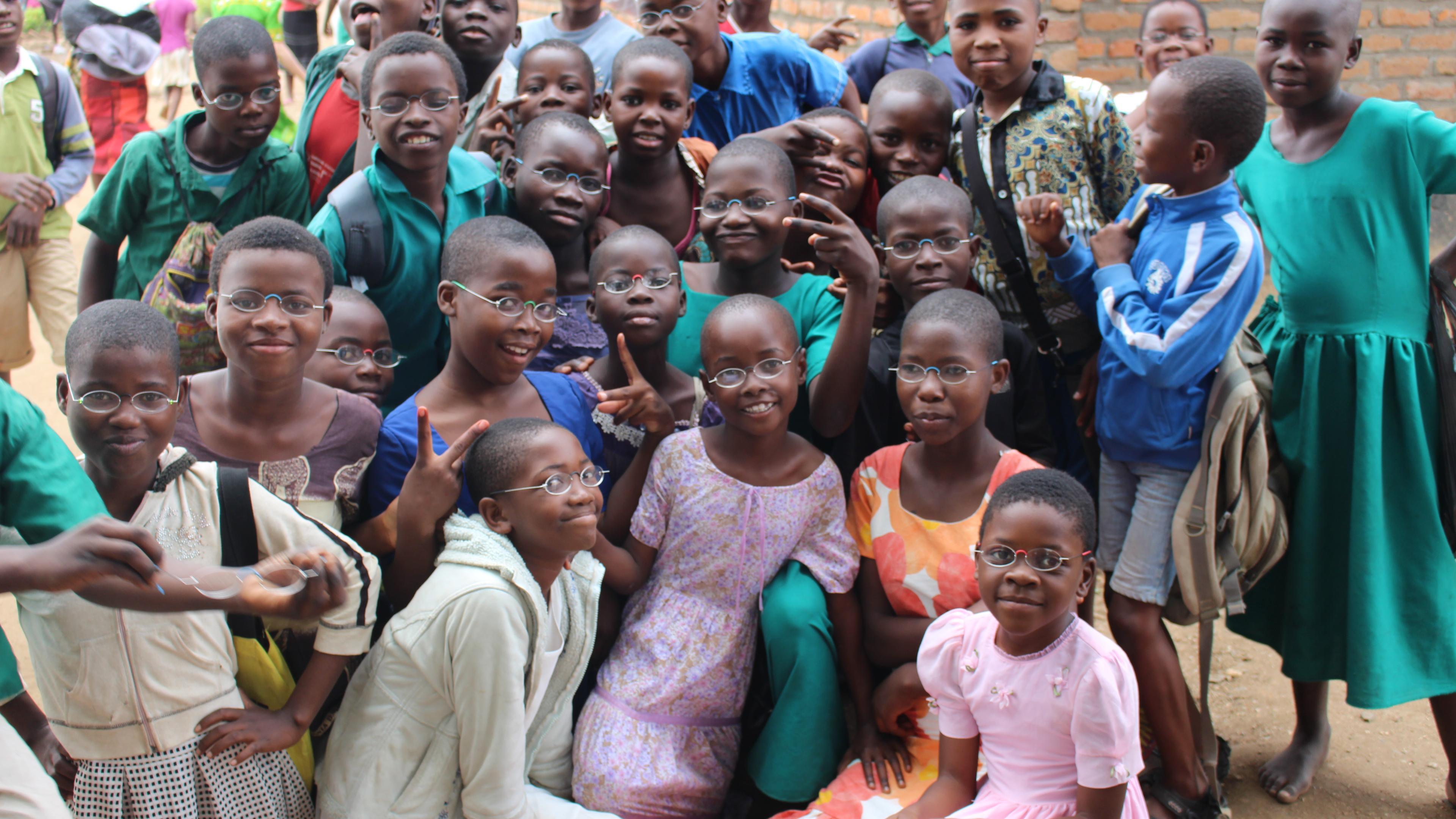 Gruppe von Schülern in Malawi