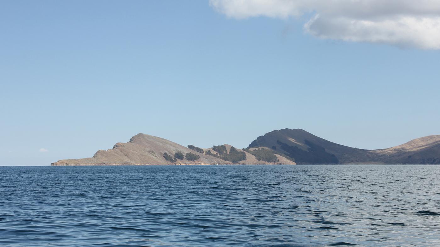 View of the Titicaca Lake