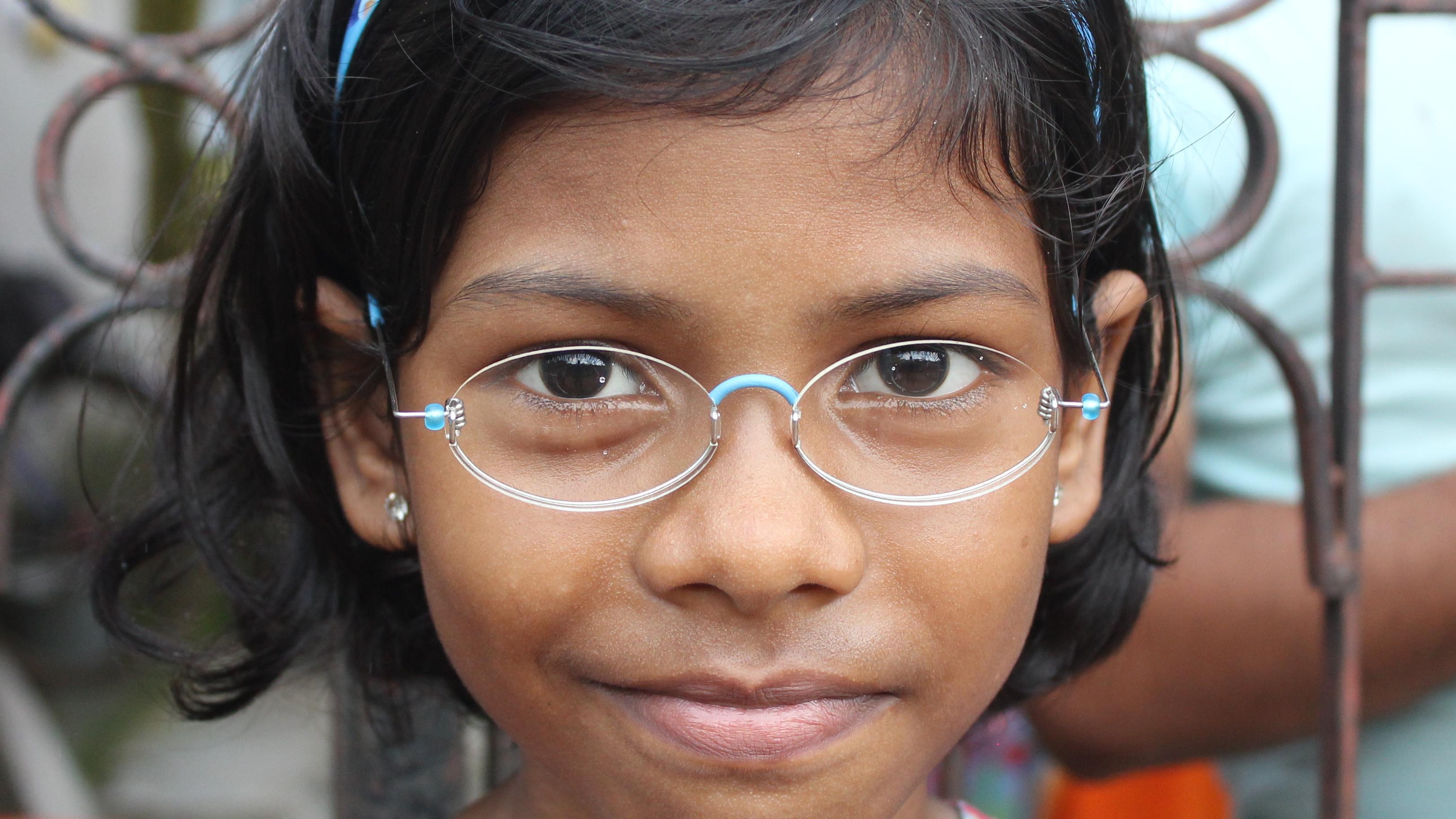 Girl from India with OneDollarGlasses