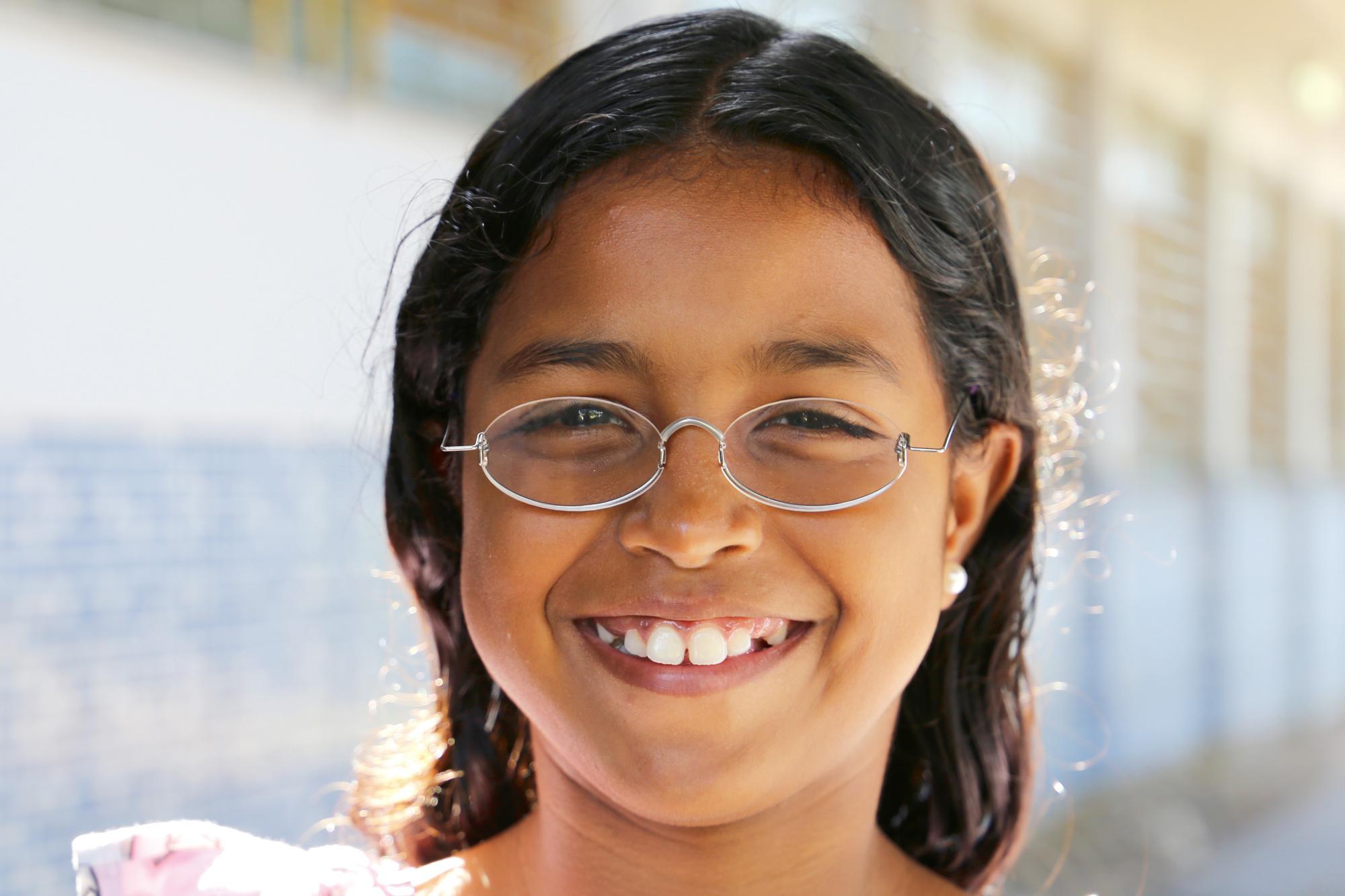 Girl from Brazil with OneDollarGlasses