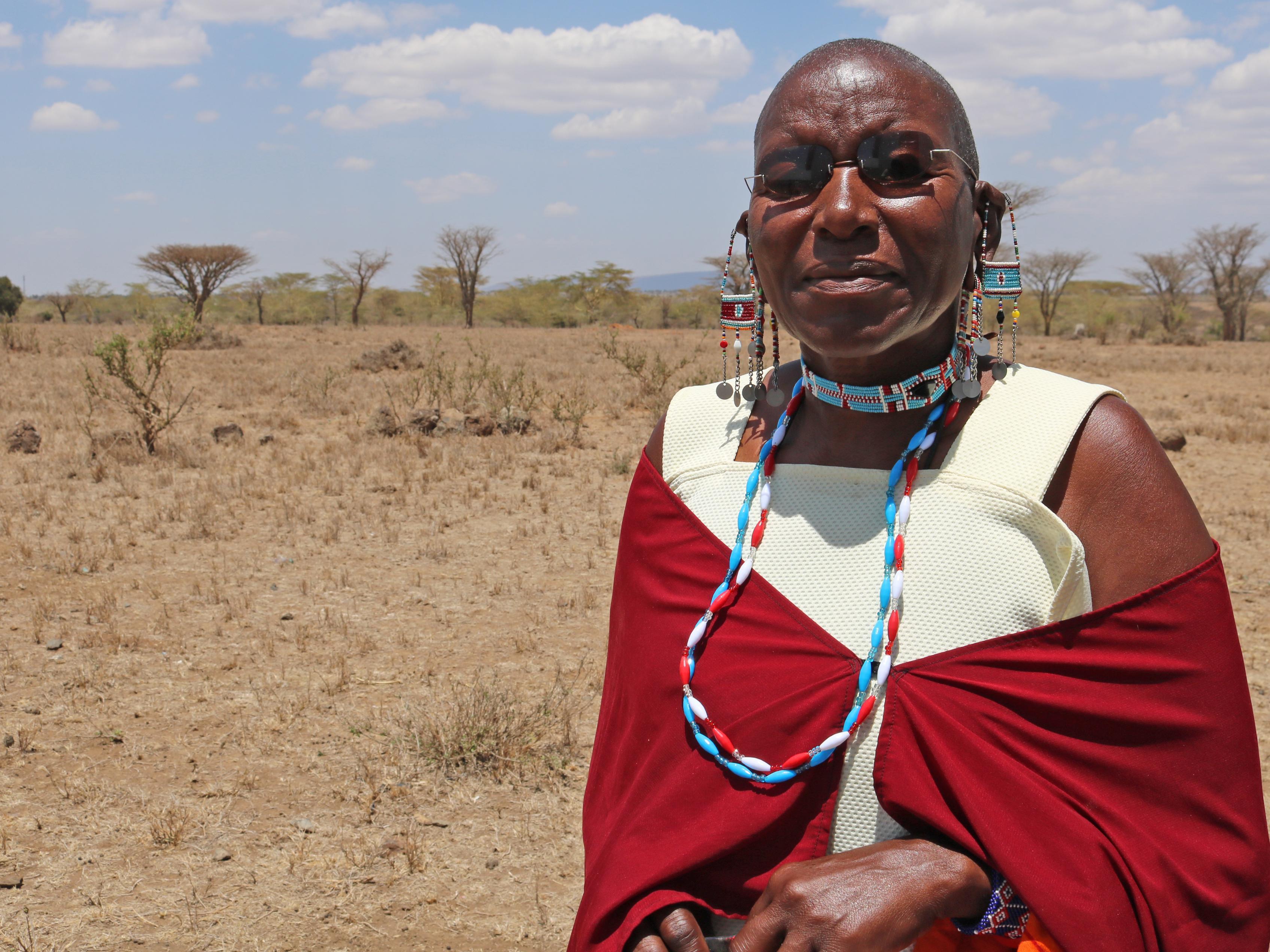 Indigenous woman in Kenya
