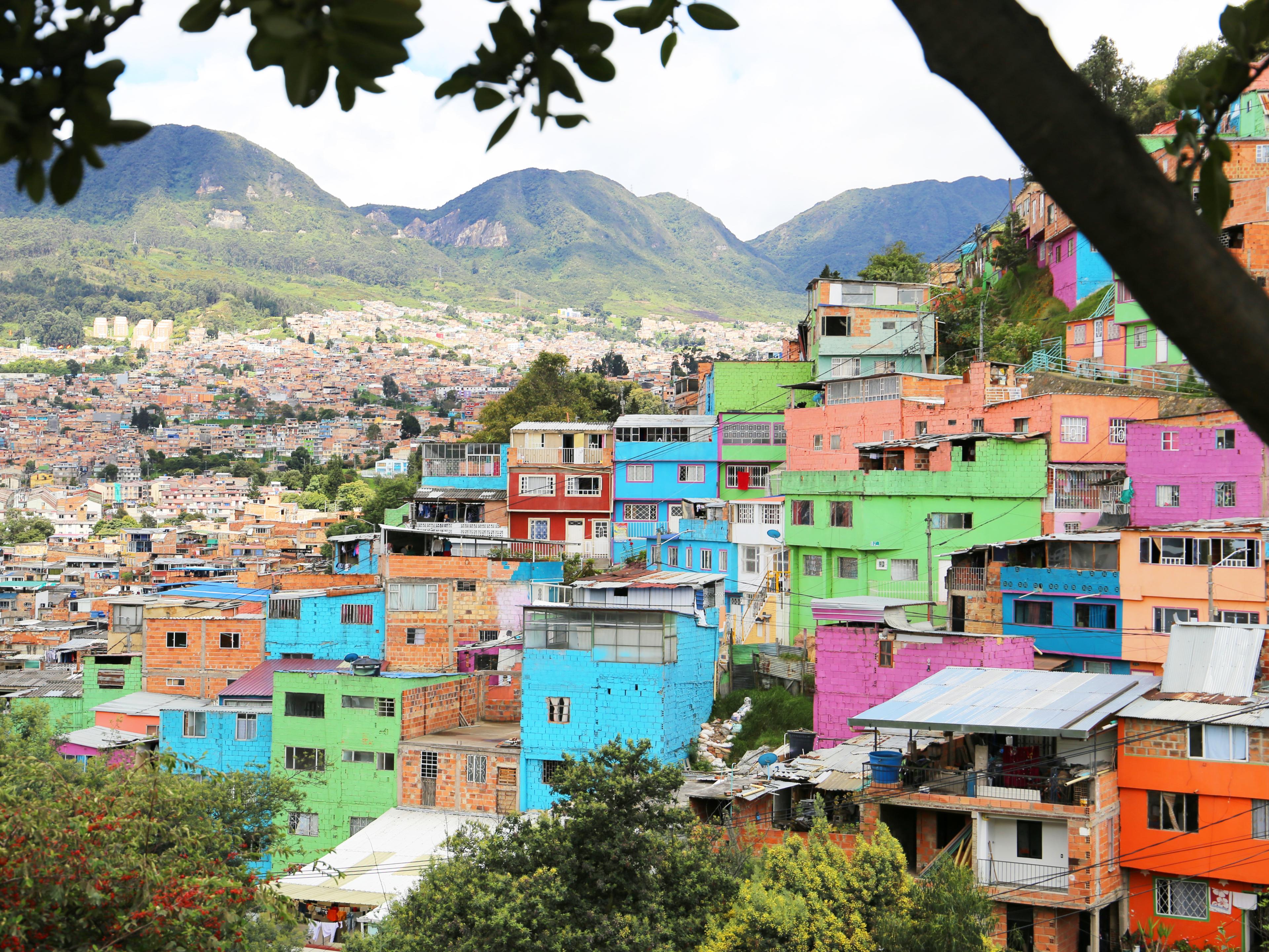 Favelas in Bogotá